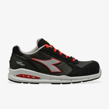 Immagine di DIADORA SCARPE ANTINFORTUNISTICHE RUN NET AIRBOX LOW S3 176221 GRIGIO/ROSSO C9034 N. 41