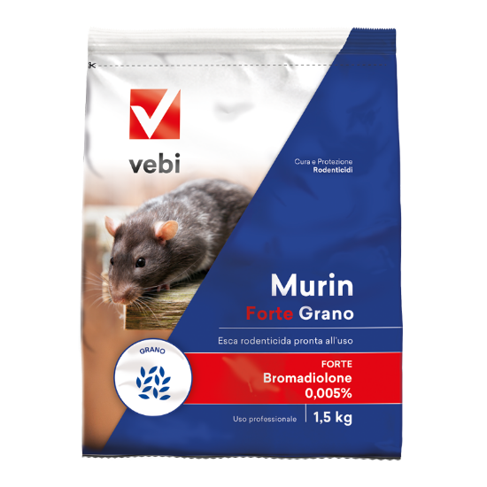 Immagine di VEBI MURIN FORTE GRANO BUSTA CF. 1.5 KG TOPICIDA