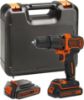 Immagine di BLACK&DECKER BDCHD18KB-QW AVVITATORE PERC. 18V 2 BATT. 1.5Ah