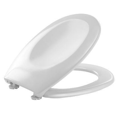 Immagine di SEDILE WC RESINA TERMOIND.DIAMANTE BIANCO GEDY4017 CER.NYLON