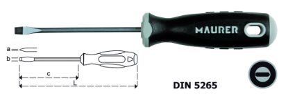 Immagine di CACCIAVITE MAURER PLUS 1X5.5X100 FERRITALIA 88942