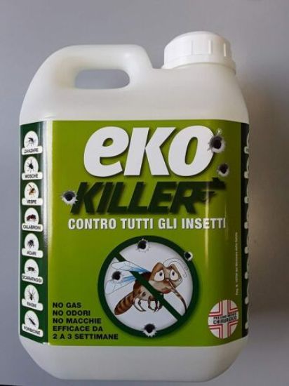Immagine di EKO KILLER Insetticida antiparassitario 2 L no gas odori macchie presidio medico