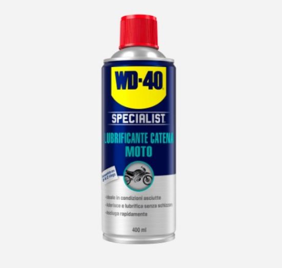 Immagine di WD-40 LUBRIFICANTE CATENA MOTO PER CONDIZIONI ASCIUTTE 400ML