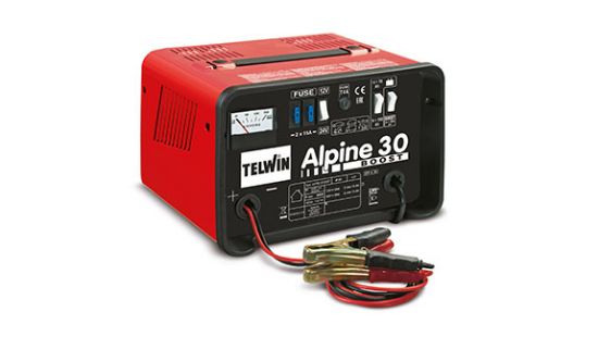 Immagine di TELWIN ALPINE 30 CARICABATTERIE AVVIATORE PORTATILE BOOST 12/24 V 