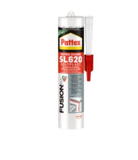 Immagine di PATTEX NEUTRAL SL 620 SILICONE BIANCO RAL 9016 300ML HENKEL