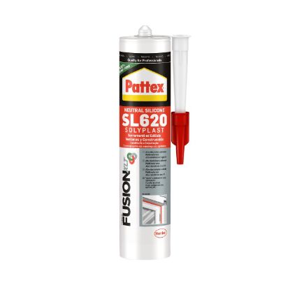 Immagine di PATTEX NEUTRAL SL 620 SILICONE NERO RAL 9016 300ML HENKEL