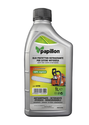 Immagine di OLIO CATENA MOTOSEGA LT. 1 100% VEGETALE PAPILLON 53709