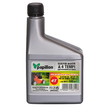 Immagine di OLIO MOTORE 4 TEMPI 600 ML PAPILLON 53711