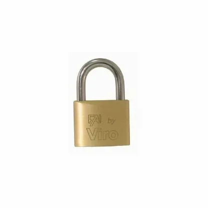 Immagine di FAI by VIRO  554.4.69 Lucchetto rettangolare 40 mm Ka chiave unica