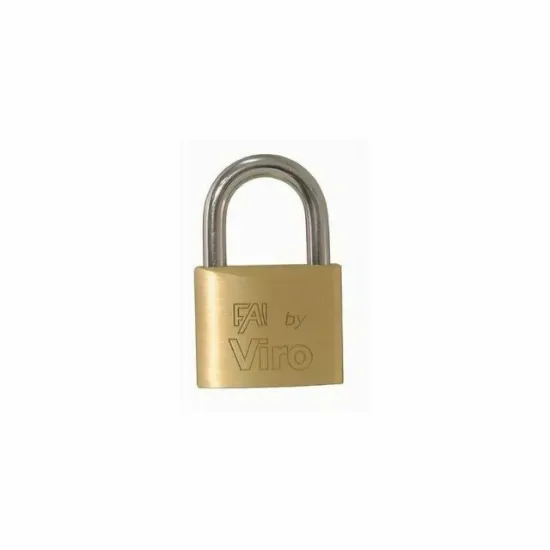 Immagine di FAI by VIRO  554.4.69 Lucchetto rettangolare 40 mm Ka chiave unica